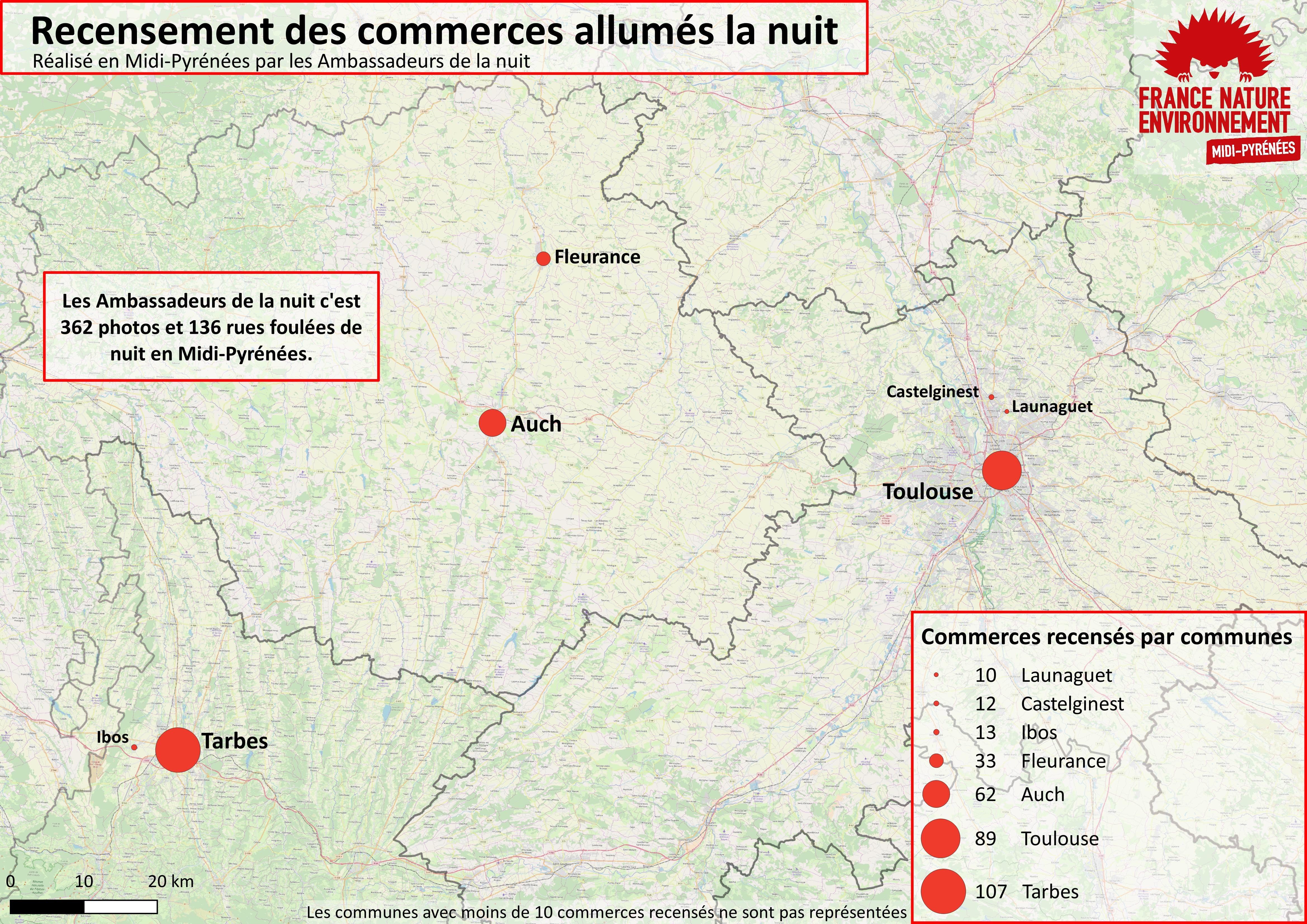 La lutte contre la pollution lumineuse prend de l'ampleur en Midi-Pyrénées