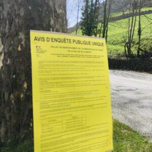 Nos participations aux enquêtes publiques durant ces premiers mois de 2022