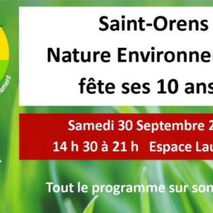 Saint-Orens Nature Environnement fête ses 10 ans