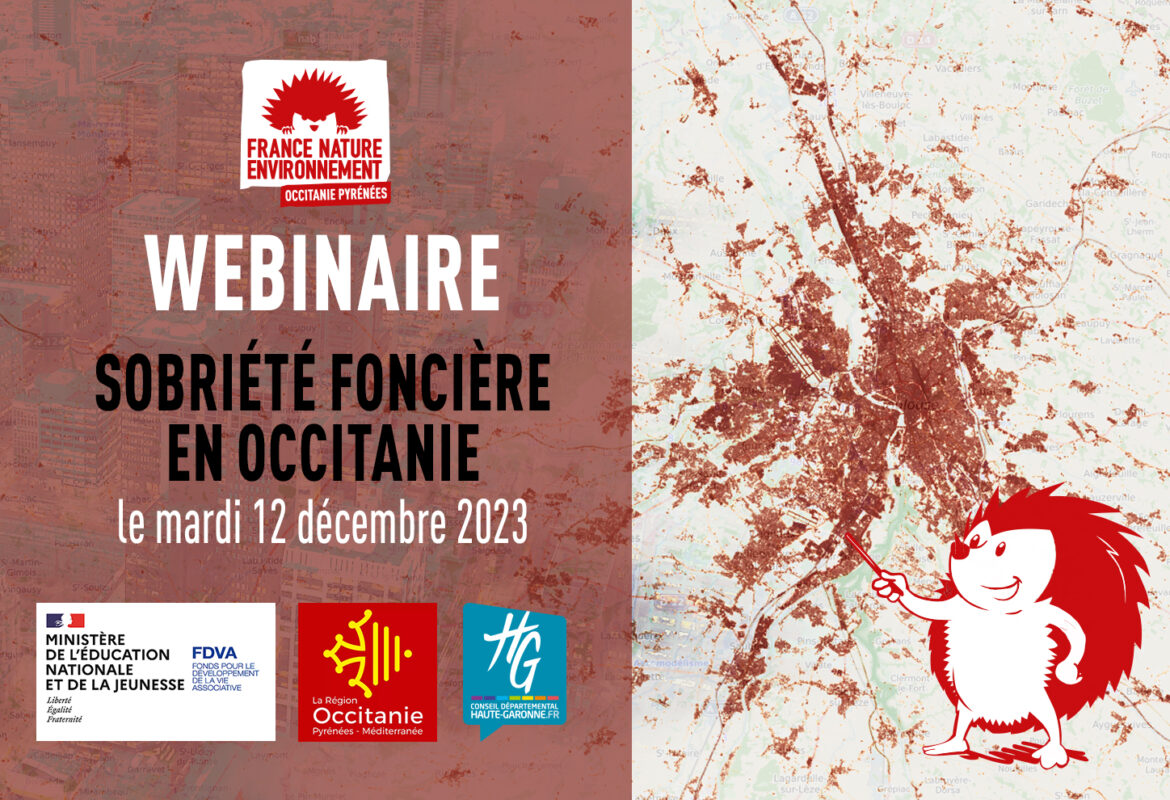 Webinaire : "Les enjeux de la sobriété foncière en Occitanie"