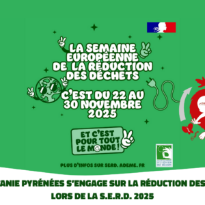 FNE Occitanie Pyrénées s'engage lors de la Semaine Européenne de Réduction des Déchets du 22 au 30 novembre 2025