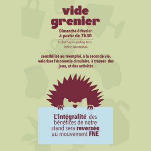 Appel à participation pour un vide grenier afin de promouvoir l'économie circulaire