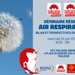 Affiche du webinaire du réseau Air Respirable du mercredi 24 juin 2026
