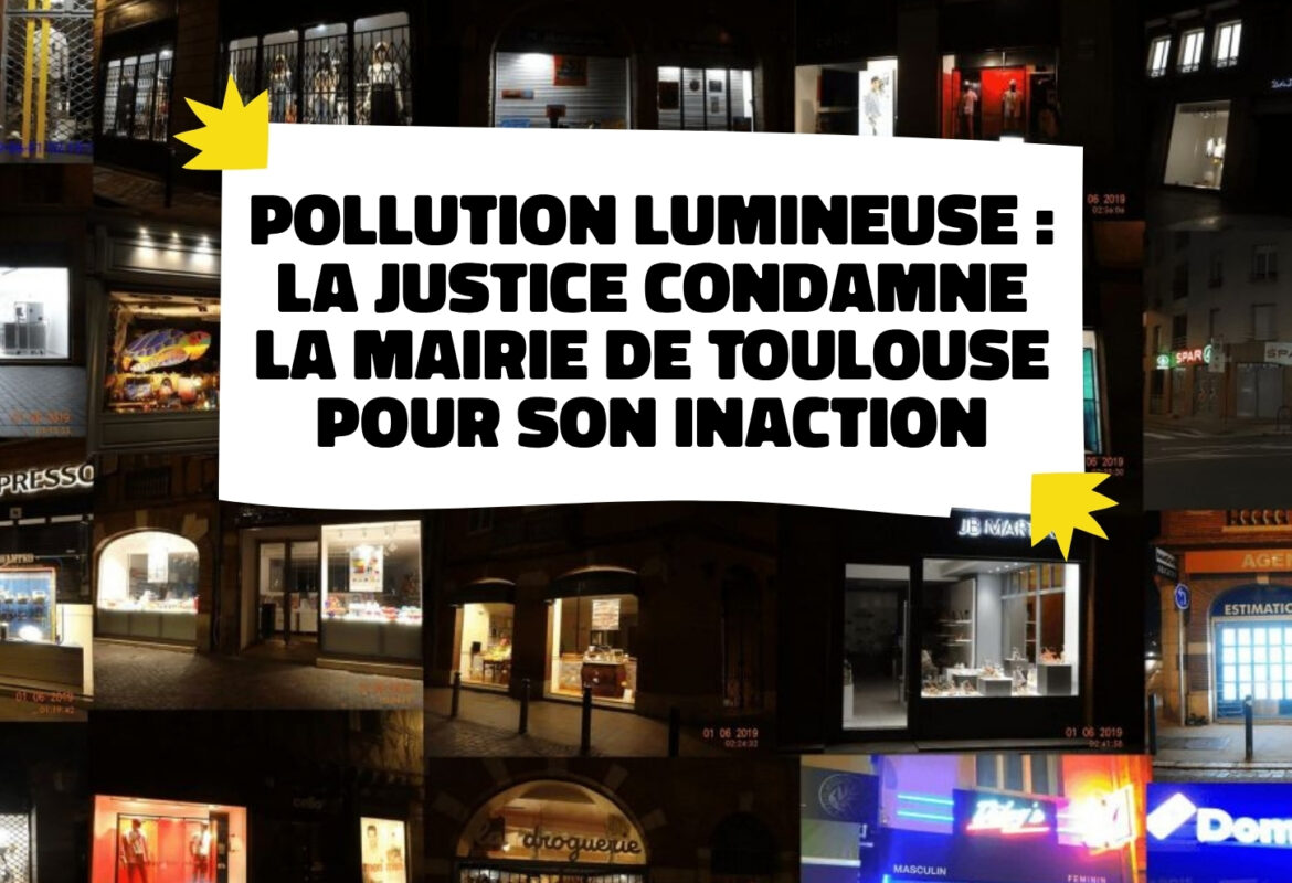 Pollution lumineuse : la Justice condamne la mairie de Toulouse pour son inaction